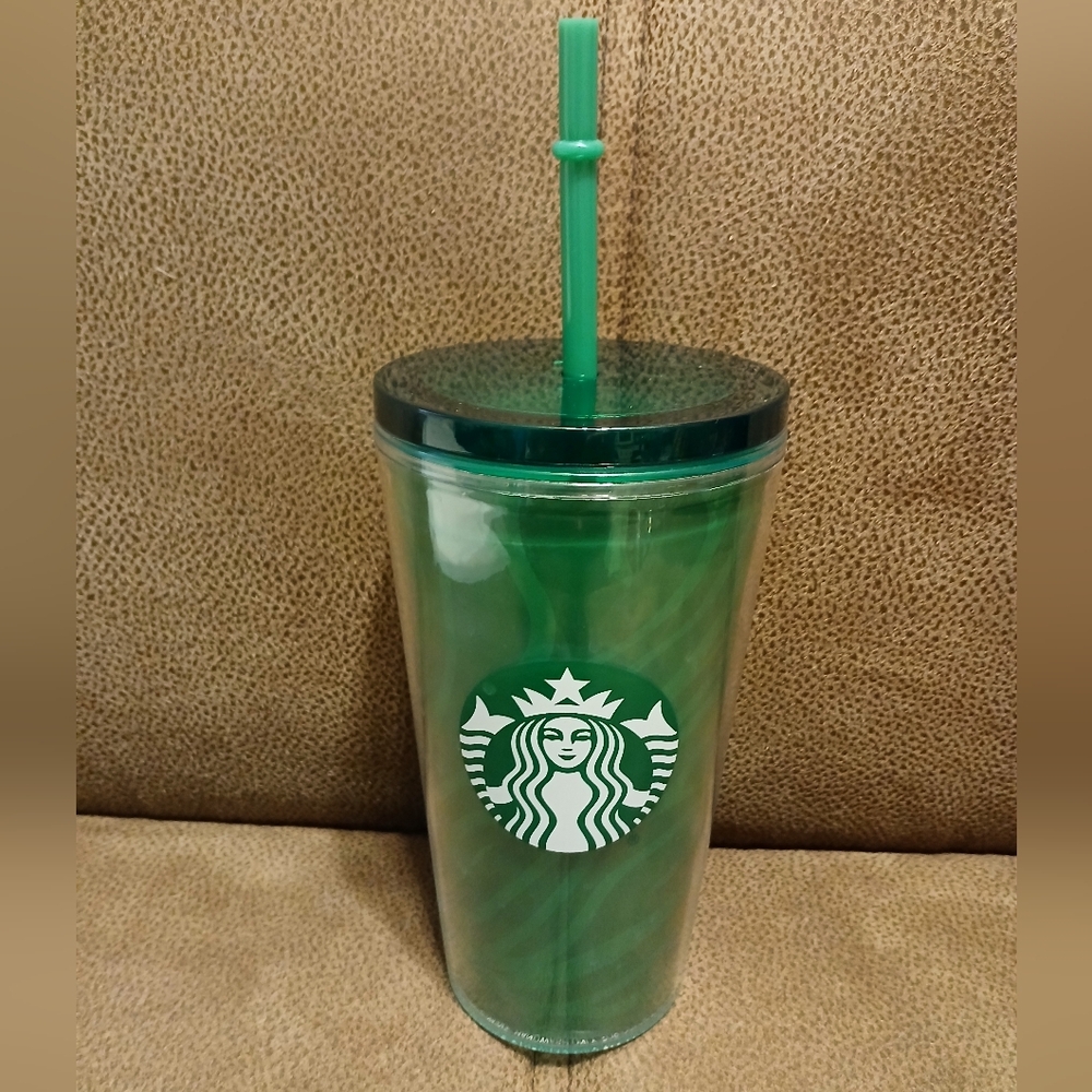 Starbucks 2021 16 ounce tumbler green